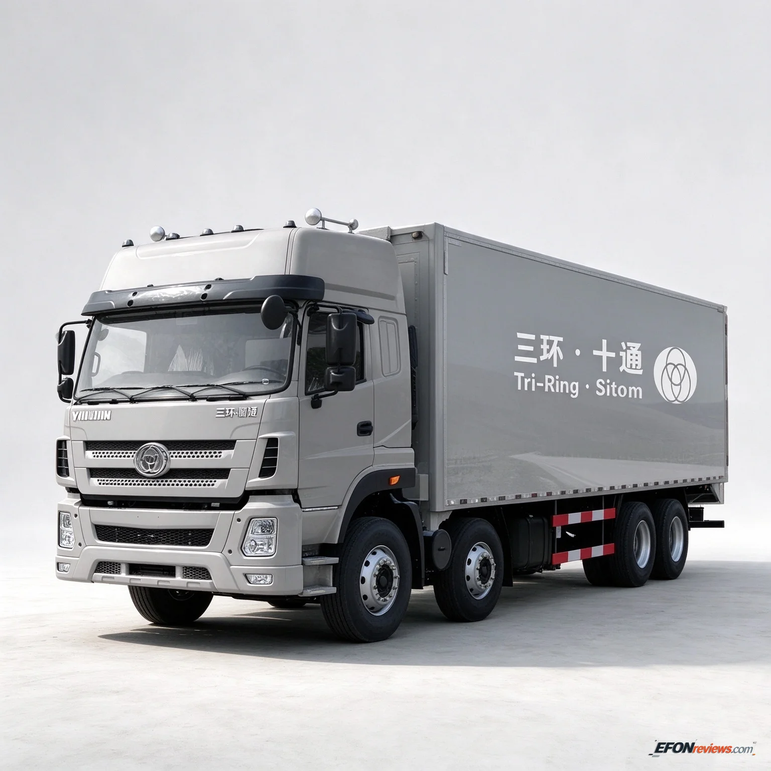 Tri-Ring T380A 8×4 Heavy-Duty Cargo Truck (350HP)-