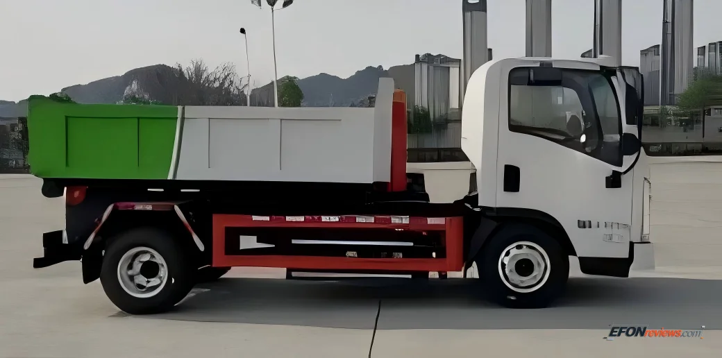 Image [1]-Tri-Ring 4×2 EV Dischargeable Garbage Truck – 100kWh-
