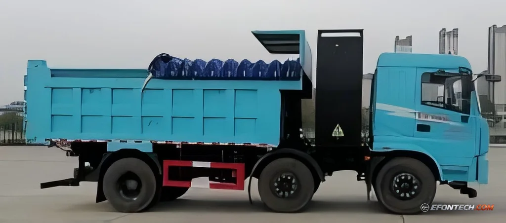 Image [1]-Tri-Ring 6×2 EV Dump Truck-262kWh-